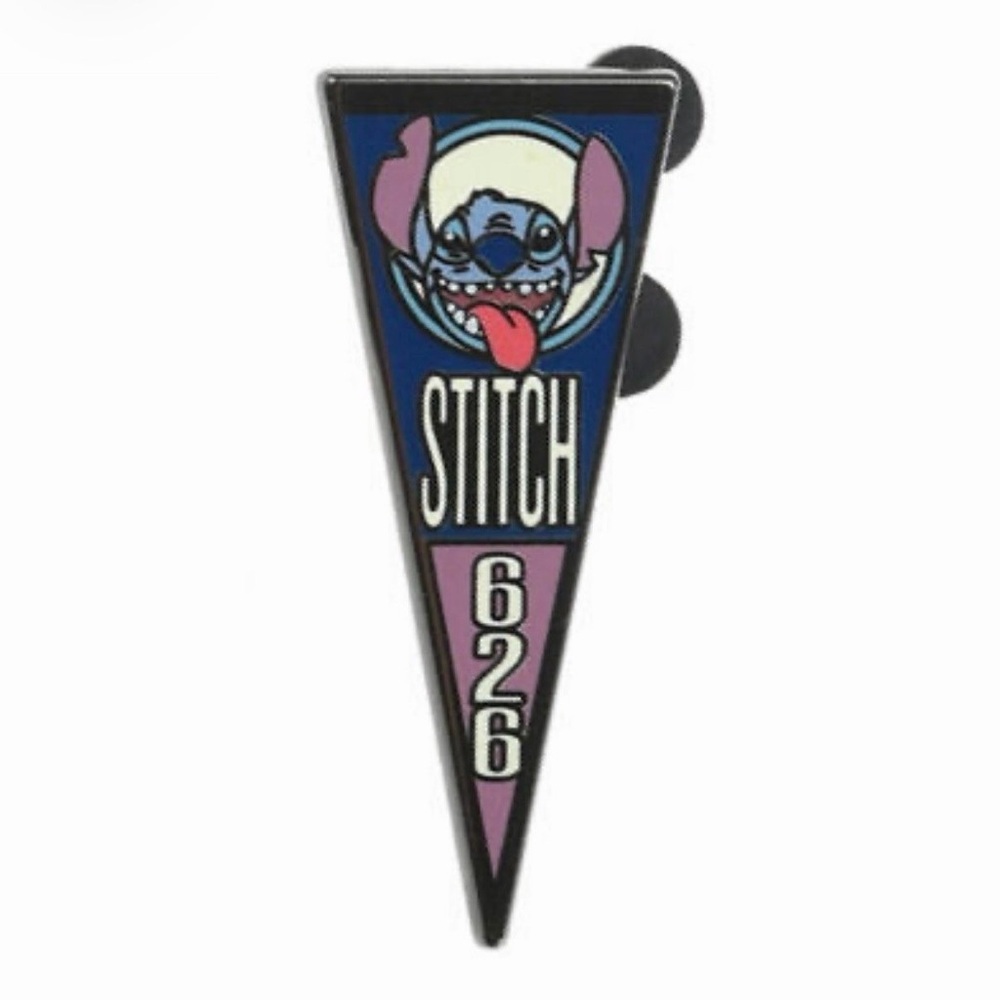 Disney Mickey & Friends 2023 Pennant Mystery Blind Box Pin - Stitch